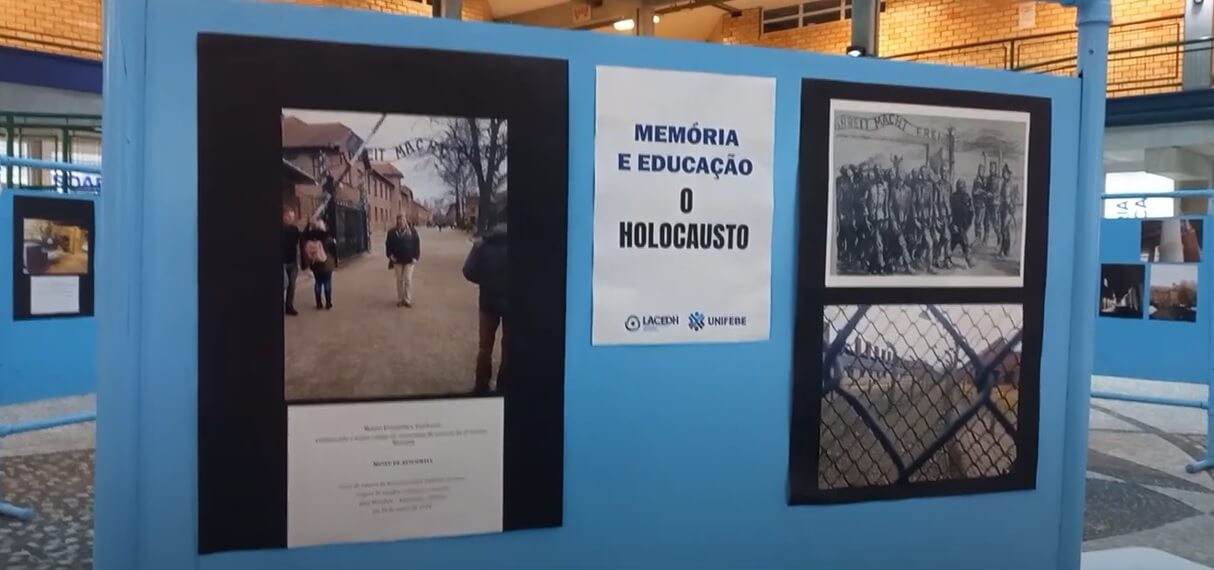 LACEDH da UNIFEBE organiza exposição de fotos em homenagem às vítimas do Holocausto