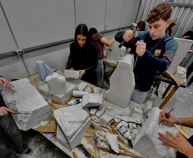 escultura arquitetura