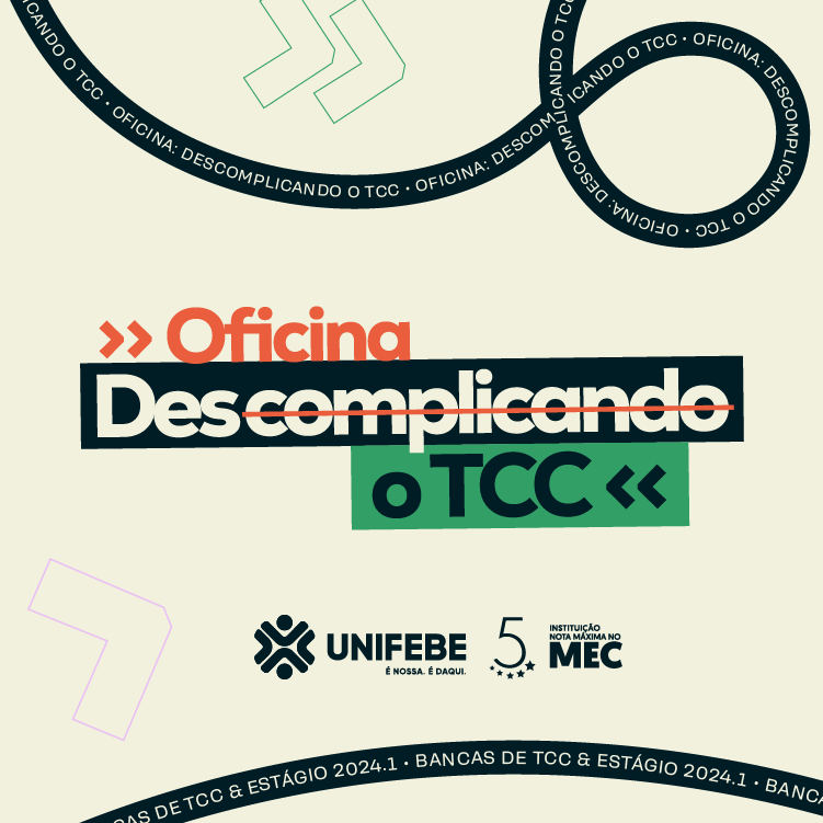 Oficina Descomplicando o TCC será realizada neste sábado (31)