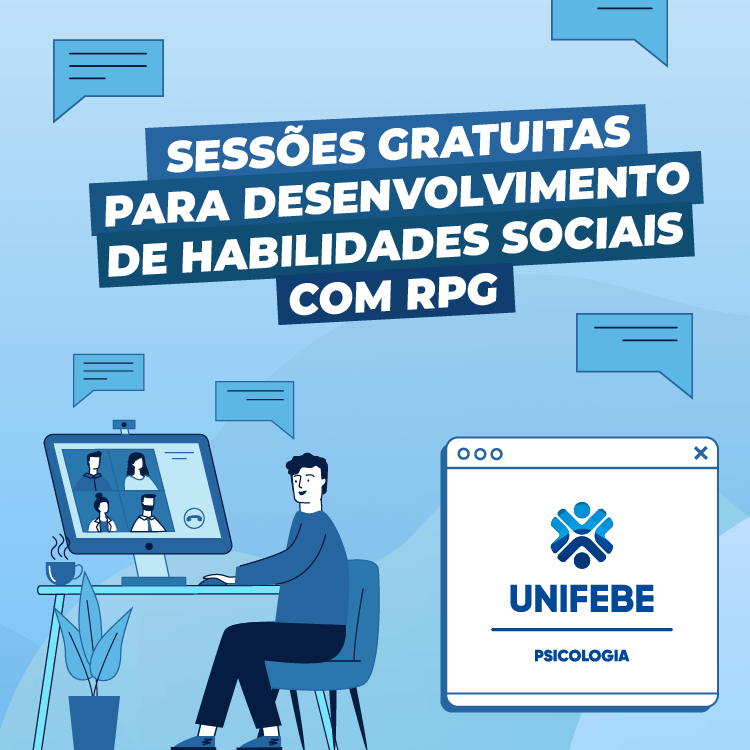 Curso de Psicologia da UNIFEBE promove sessões gratuitas para desenvolvimento de habilidades sociais