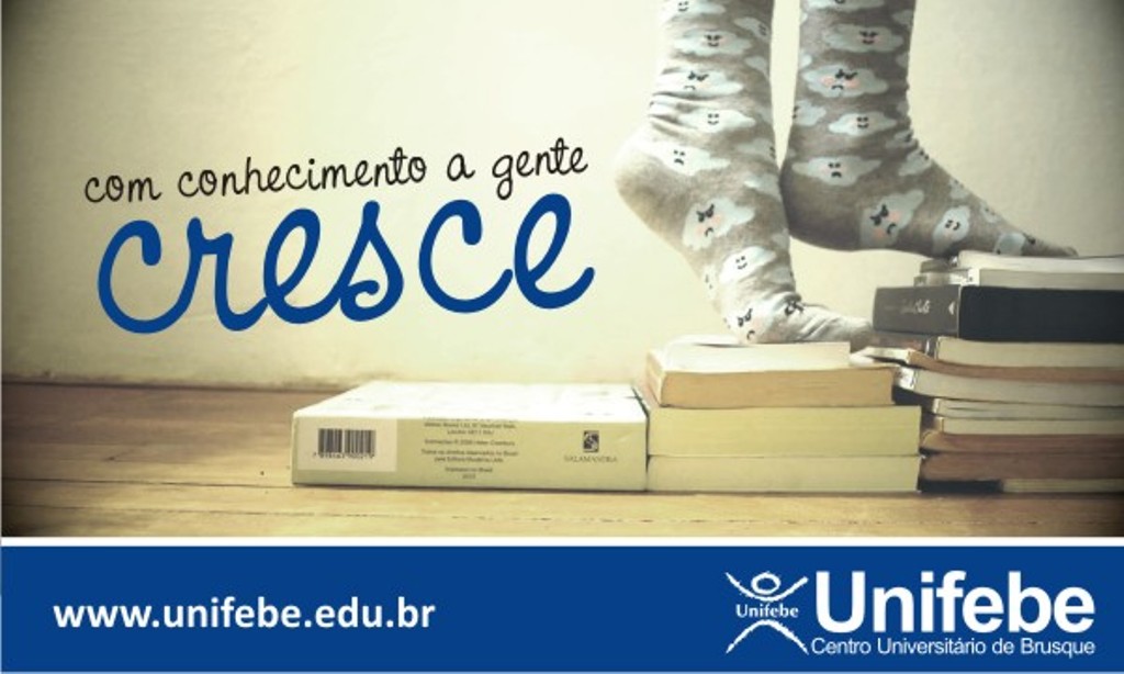 UNIFEBE participa da 4ª Feira do Livro de Brusque