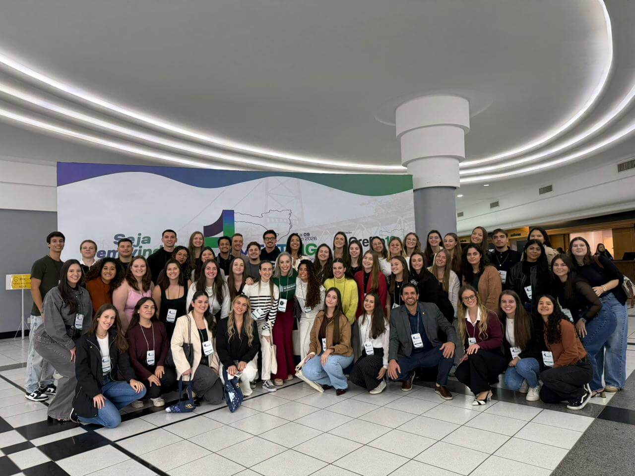 Fisioterapia UNIFEBE marca presença em congresso realizado em Florianópolis