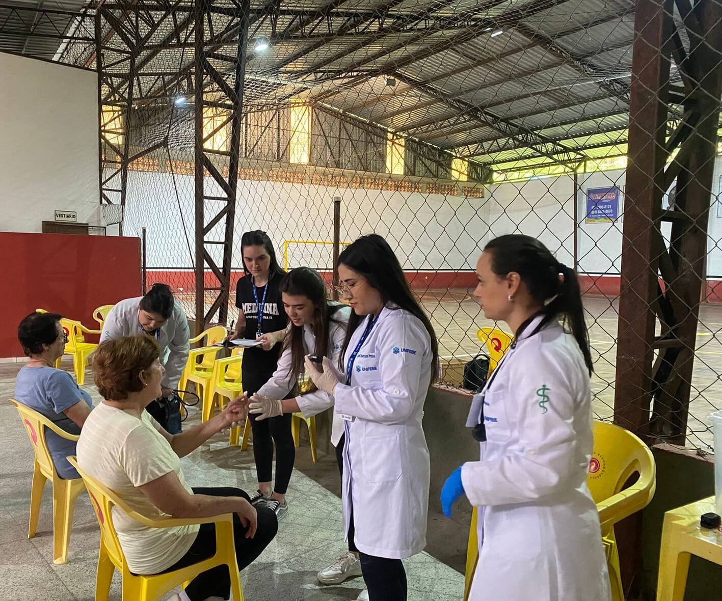 Acadêmicos de Medicina da UNIFEBE atuam no Sistema Único de Saúde de quatro municípios da região