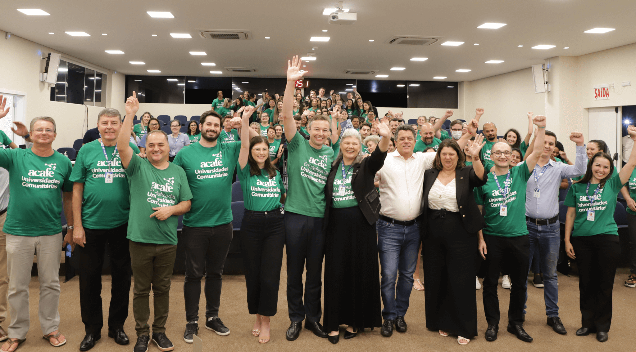 UNIFEBE faz grande mobilização em defesa das Universidades Comunitárias