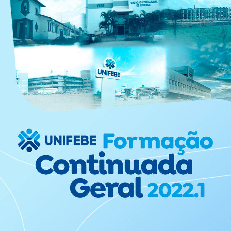 Professores dos cursos de Graduação da UNIFEBE já podem se inscrever para a Formação Continuada Geral 2022.1