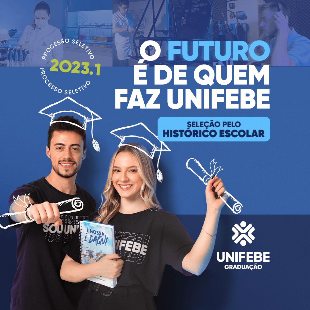 Mais de 15 cursos de Graduação estão com inscrições abertas na UNIFEBE