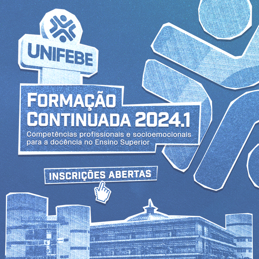 Formação Continuada 2024.1 abordará competências profissionais e socioemocionais para a docência no ensino superior