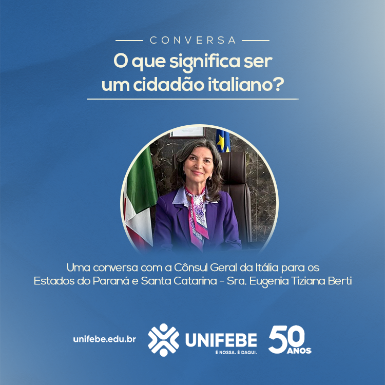 Cônsul Geral da Itália ministrará palestra nesta sexta-feira (25) na UNIFEBE