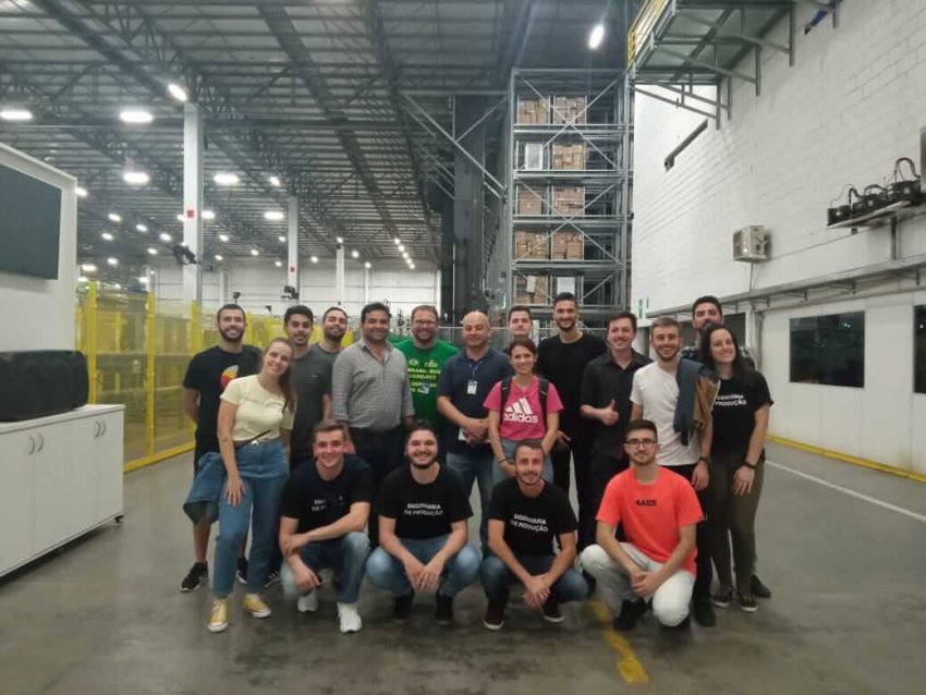 Engenharia de Produção UNIFEBE visita Centro de Distribuição Havan