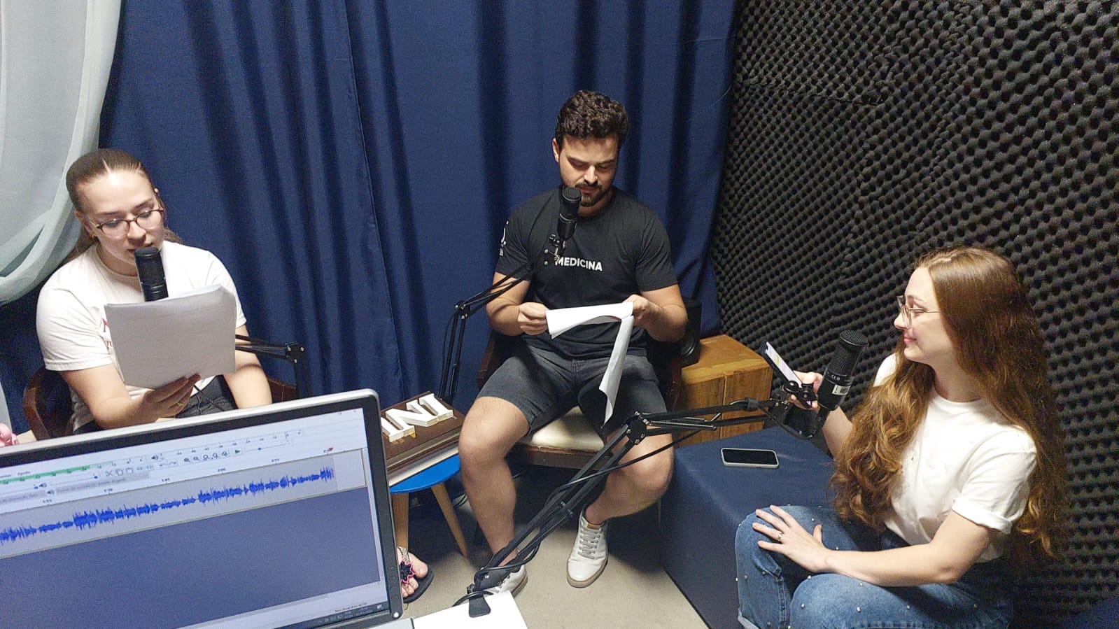 Acadêmicos de Medicina apresentam podcast voltado à conscientização em saúde