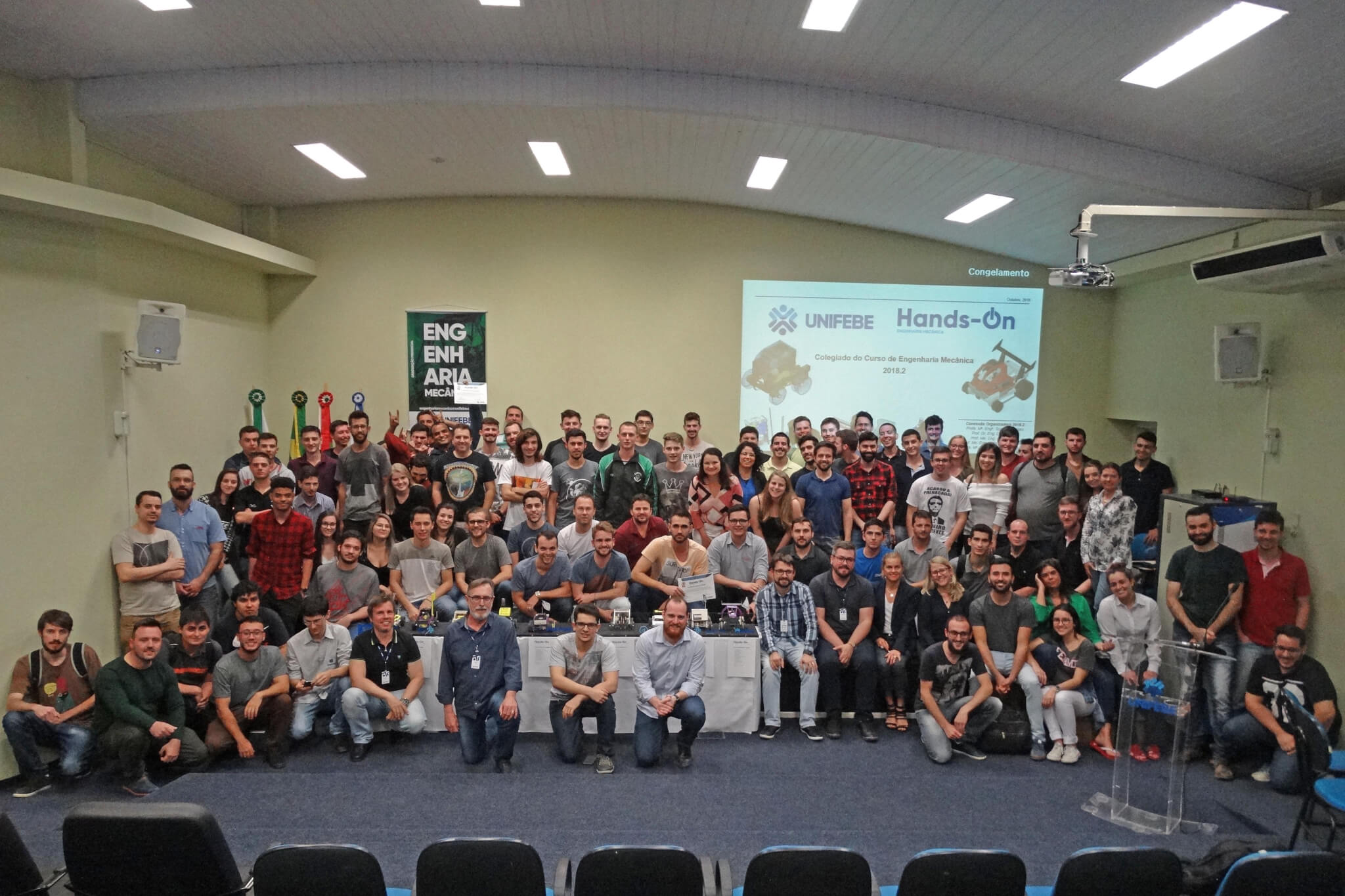 Hands-on premia estudantes de Engenharia Mecânica