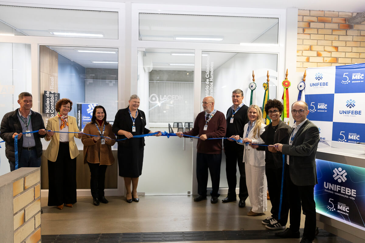 UNIFEBE inaugura laboratórios de Ciências Contábeis e Direitos Humanos