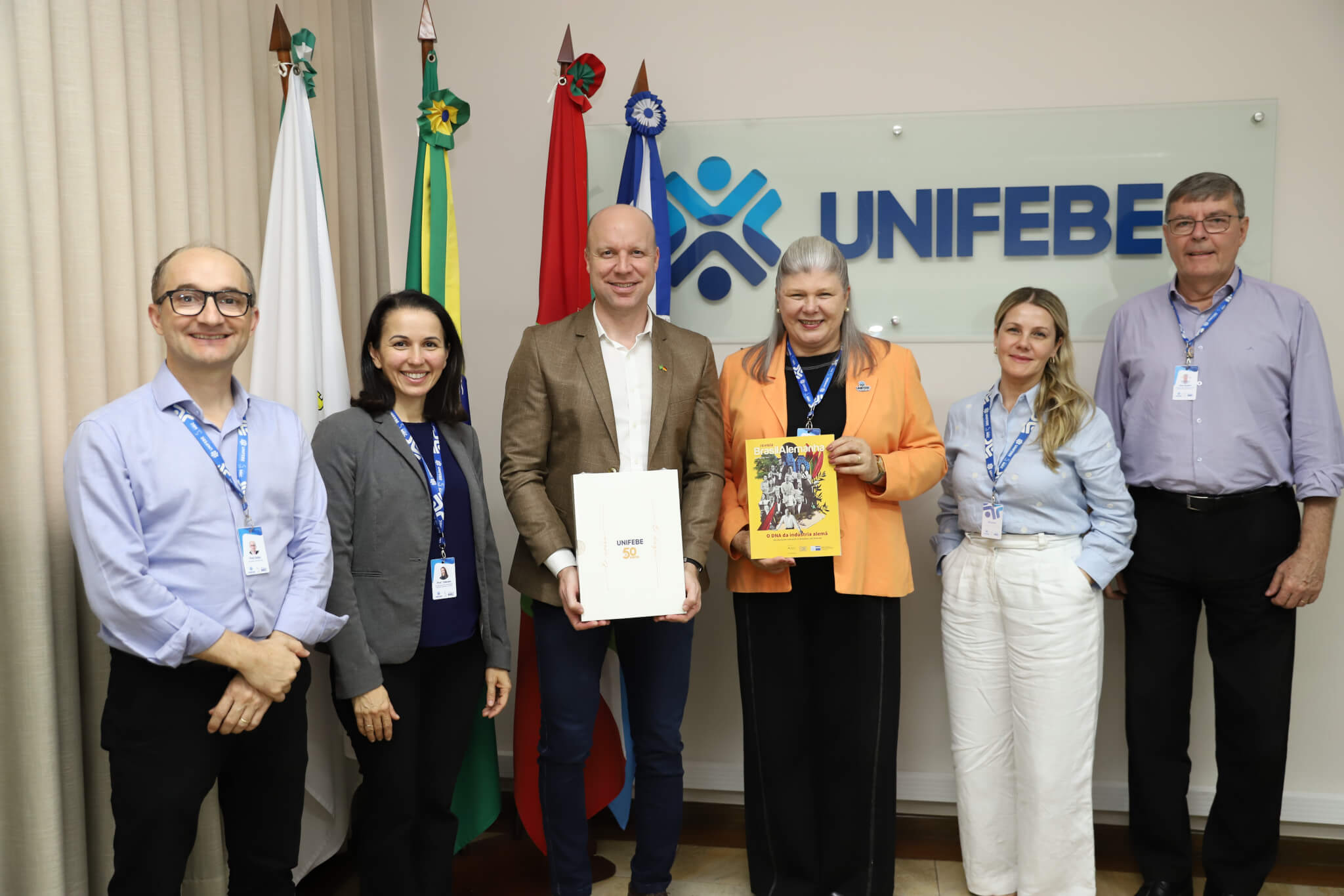 UNIFEBE recebe gerente regional da Câmara de Comércio e Indústria Brasil-Alemanha do Paraná