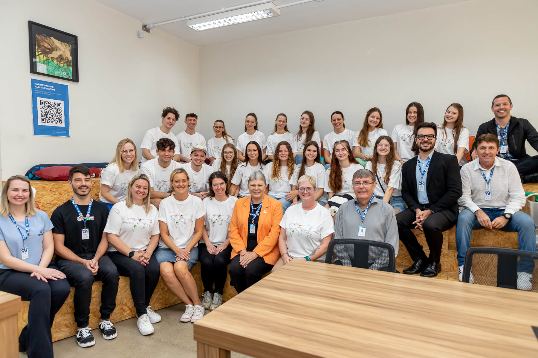 Estudantes do Colégio UNIFEBE recebem estudantes alemães