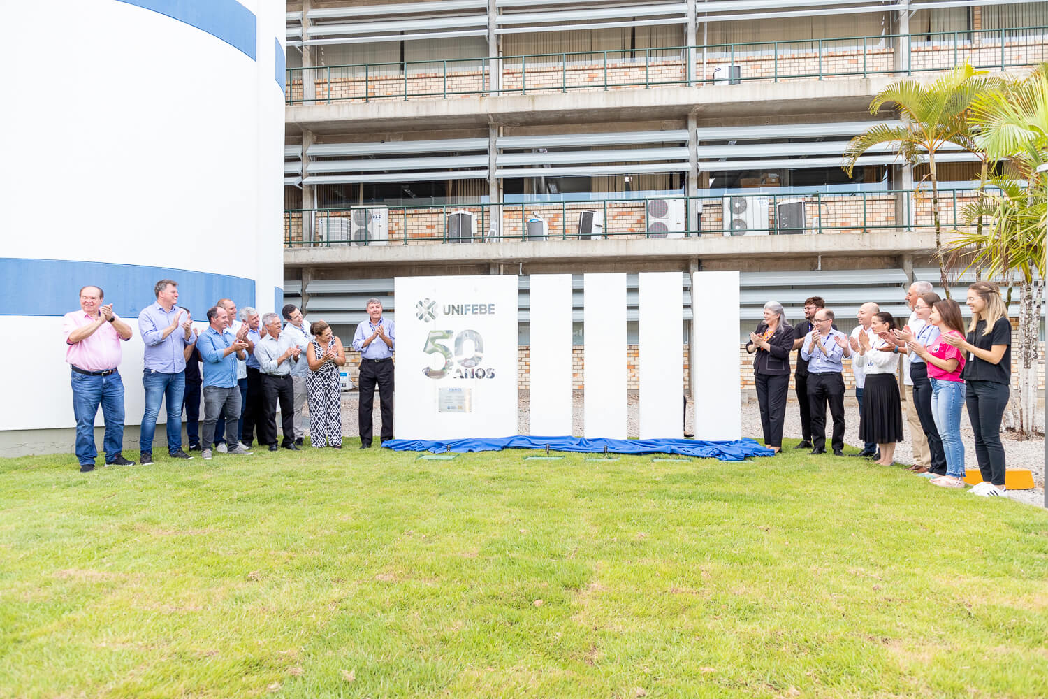 Cerimônia da Cápsula do Tempo e inauguração de Monumento Comemorativo marcam celebrações dos 50 anos da UNIFEBE