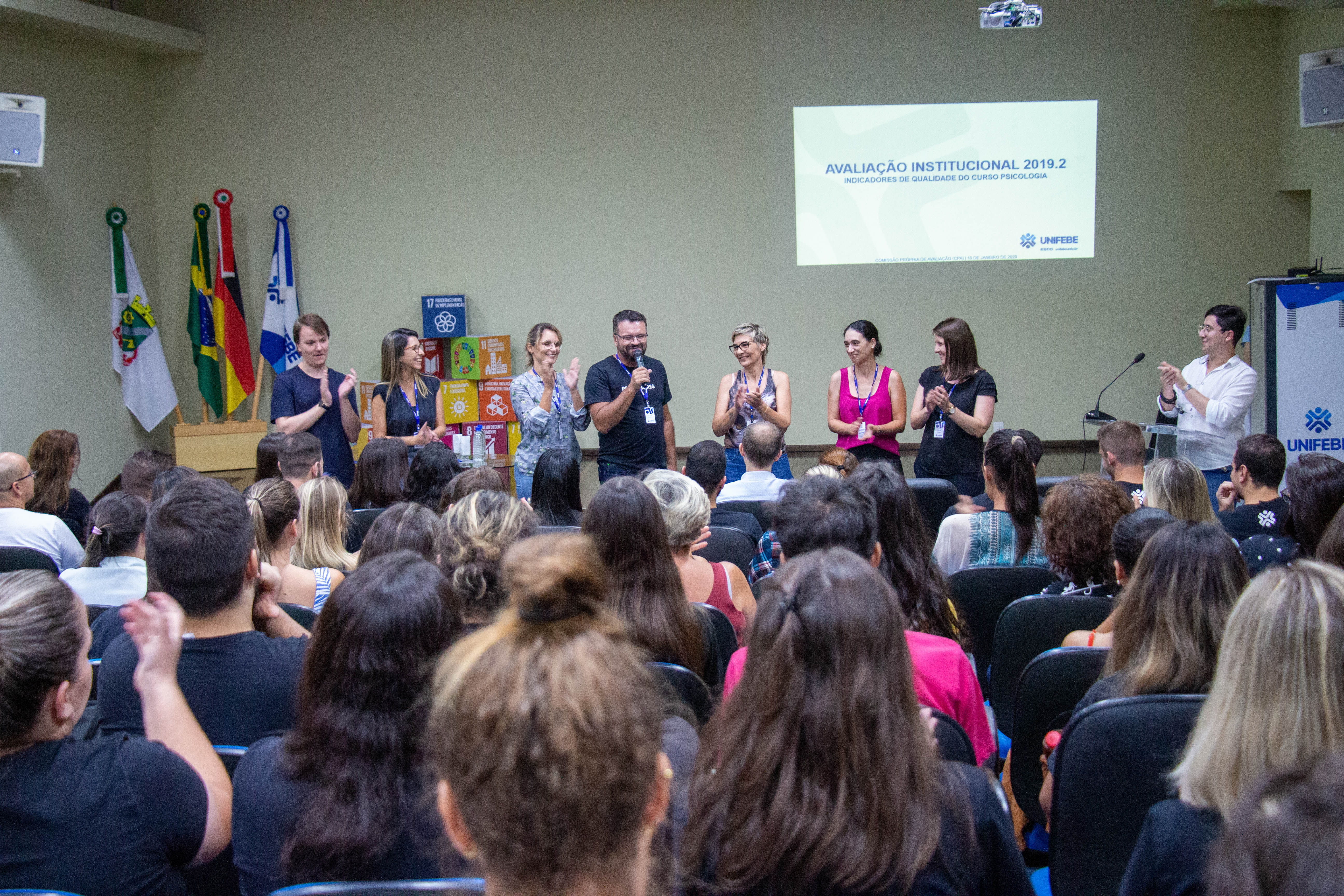 Palestra sobre Psicologia Organizacional e posse do Centro Acadêmico marcam Aula Inaugural de Psicologia