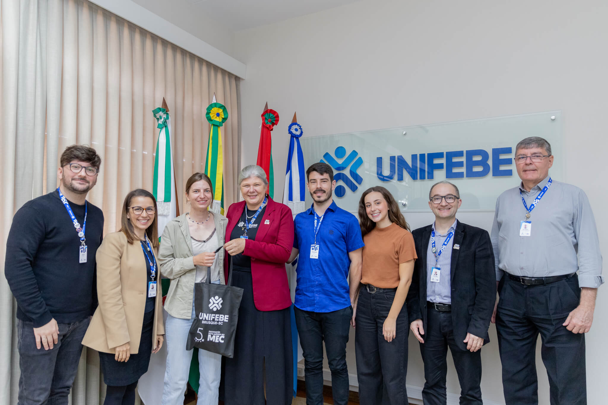 UNIFEBE recebe estudante alemã para segunda etapa de pesquisa internacional em parceria com universidade de Karlsruhe