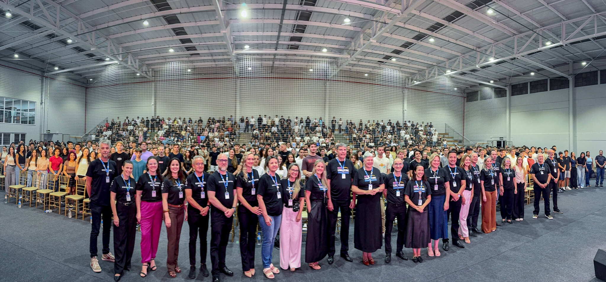 Em abertura do ano letivo, UNIFEBE recepciona número recorde de calouros