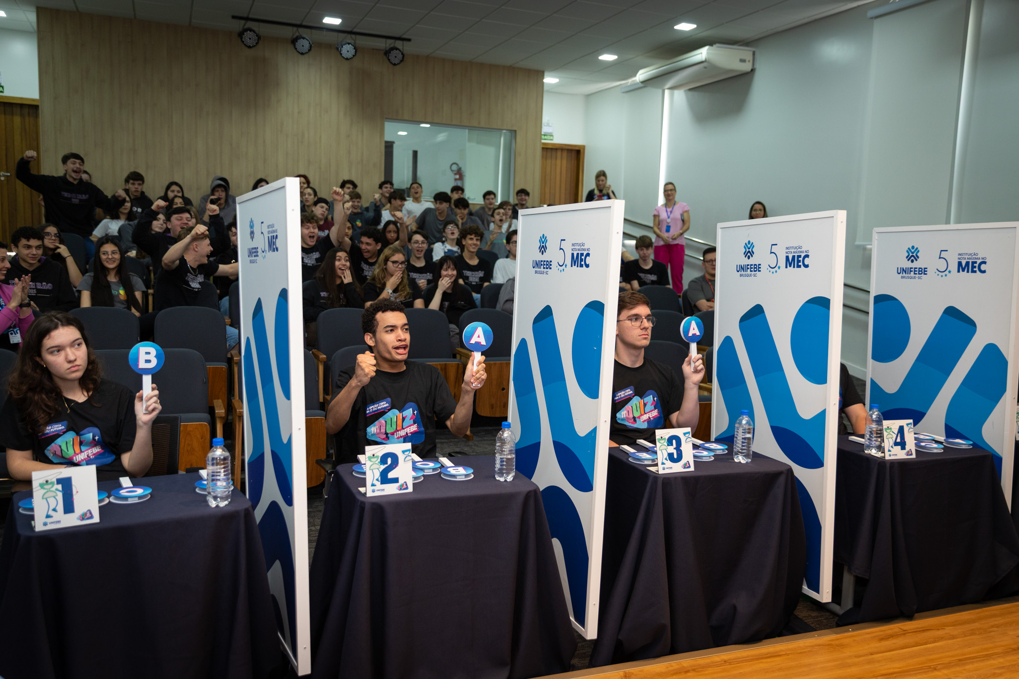 QUIZ UNIFEBE: Competição entre terceirões começa no dia 5 de agosto em escolas de Brusque e região