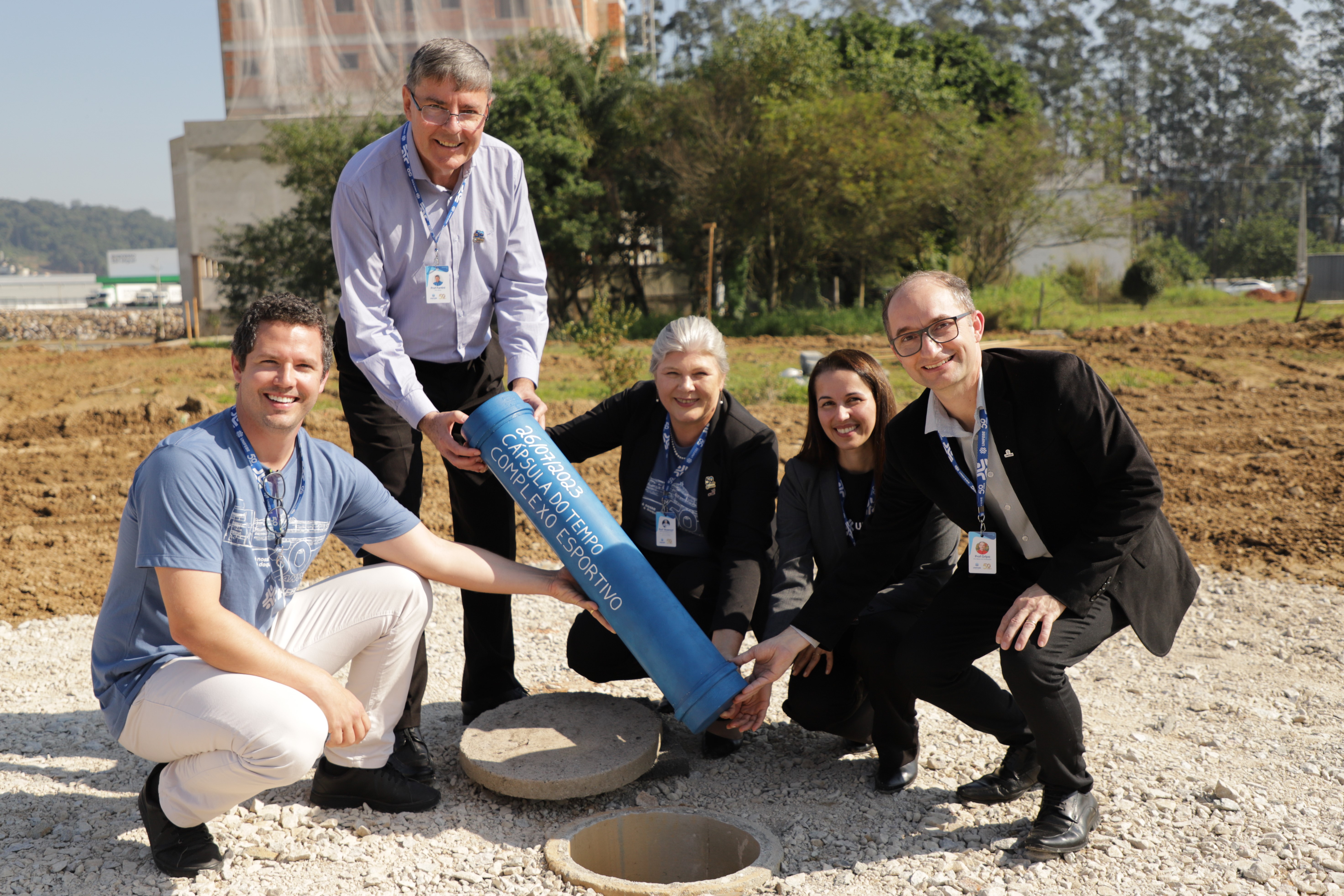 Lançamento da Pedra Fundamental oficializa início das obras do Complexo Esportivo da UNIFEBE