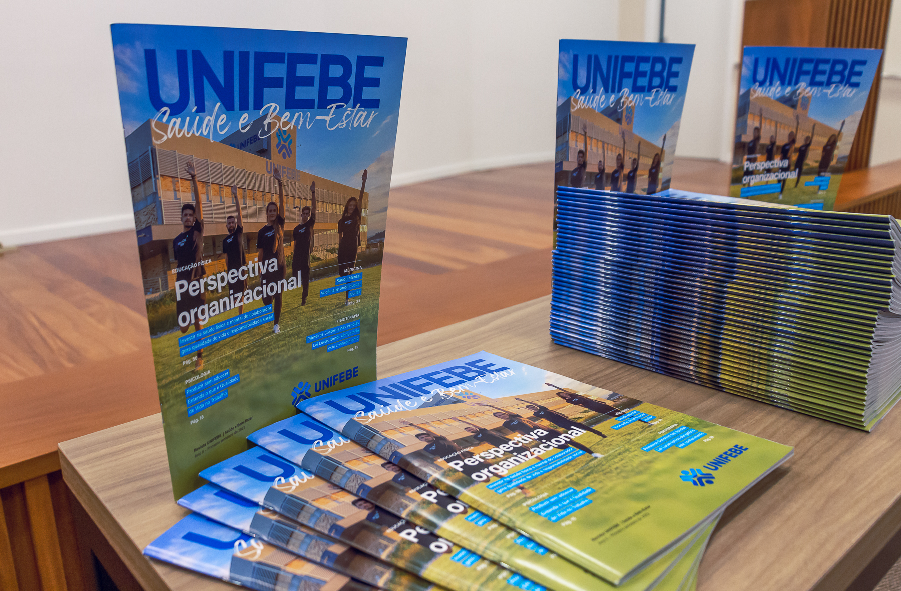 Revista da UNIFEBE apresenta informações sobre saúde e bem-estar no ambiente organizacional