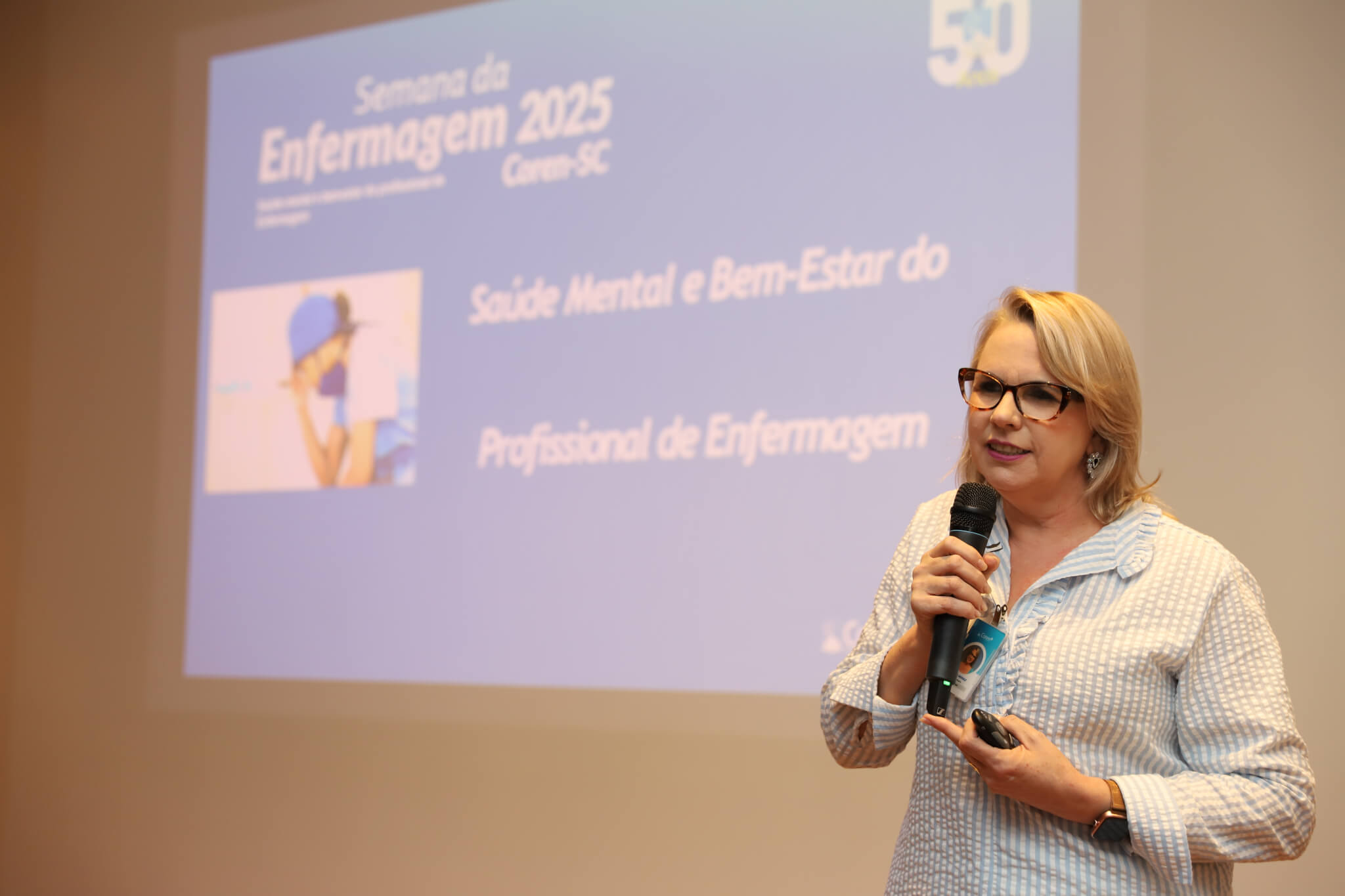 Semana da Enfermagem promovida pela UNIFEBE reúne profissionais da Secretaria Municipal de Saúde