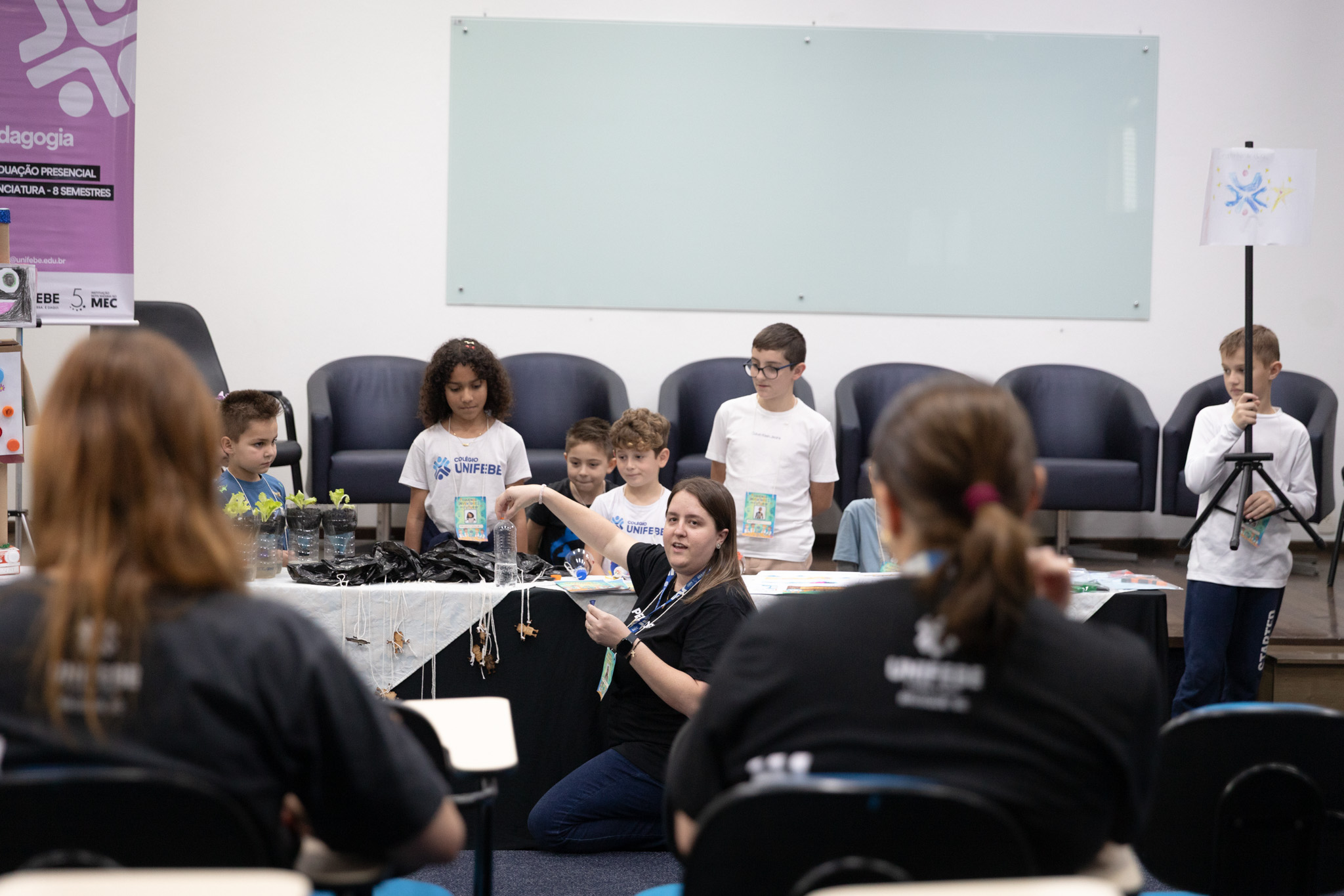 Colônia de Férias promove momentos de aprendizagem na UNIFEBE