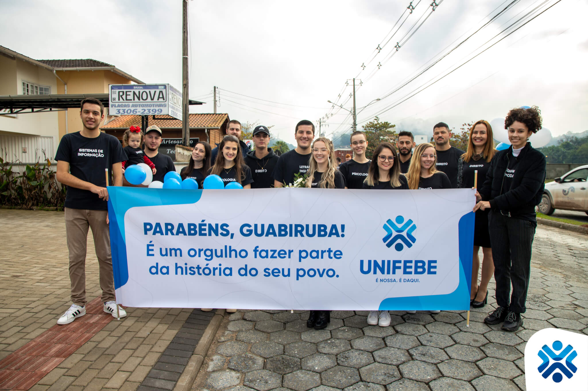 Desfile em comemoração aos 60 anos de Guabiruba