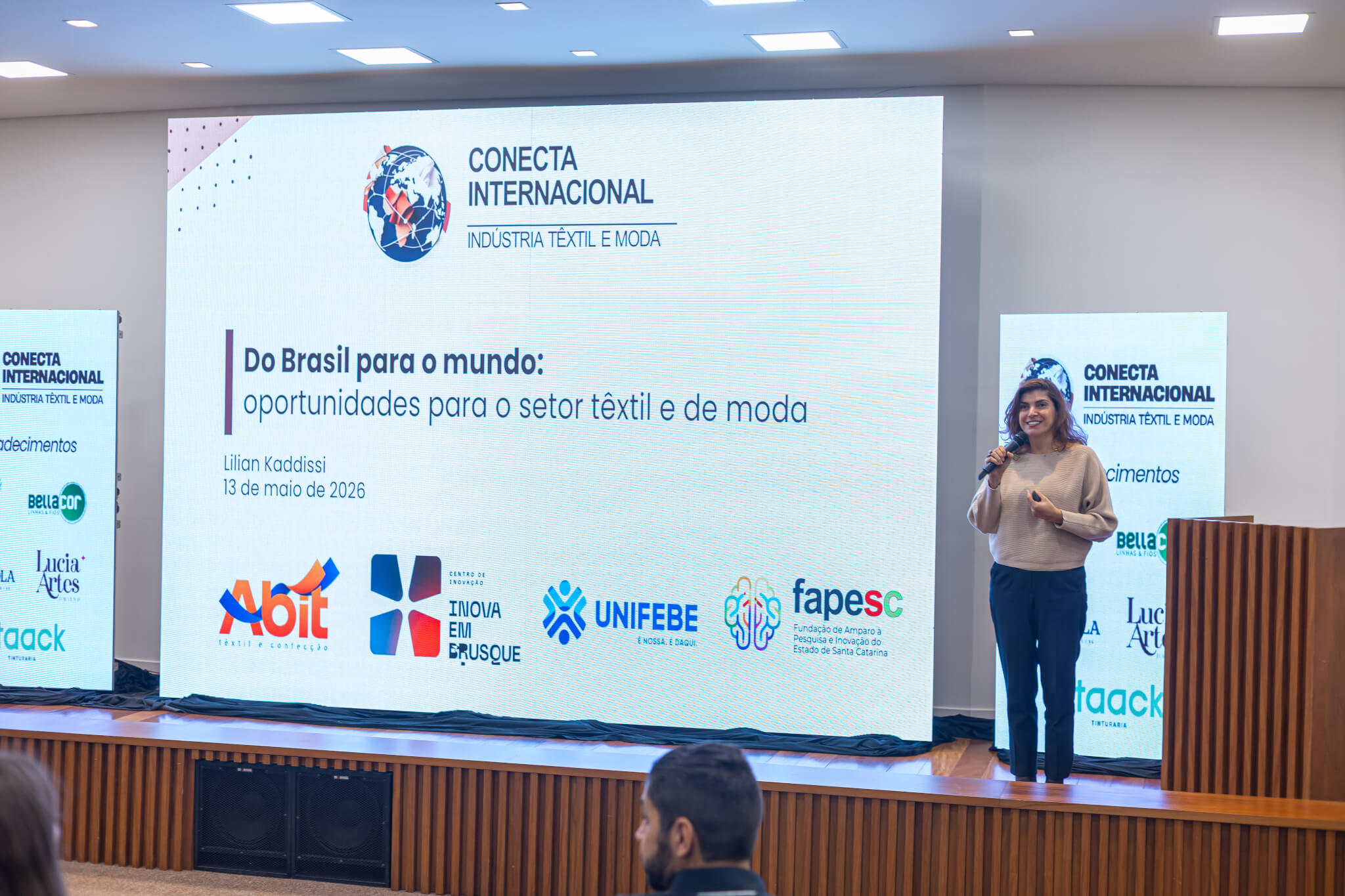 Conecta Internacional fortalece ecossistema de inovação nos setores têxtil e de moda em Brusque e região