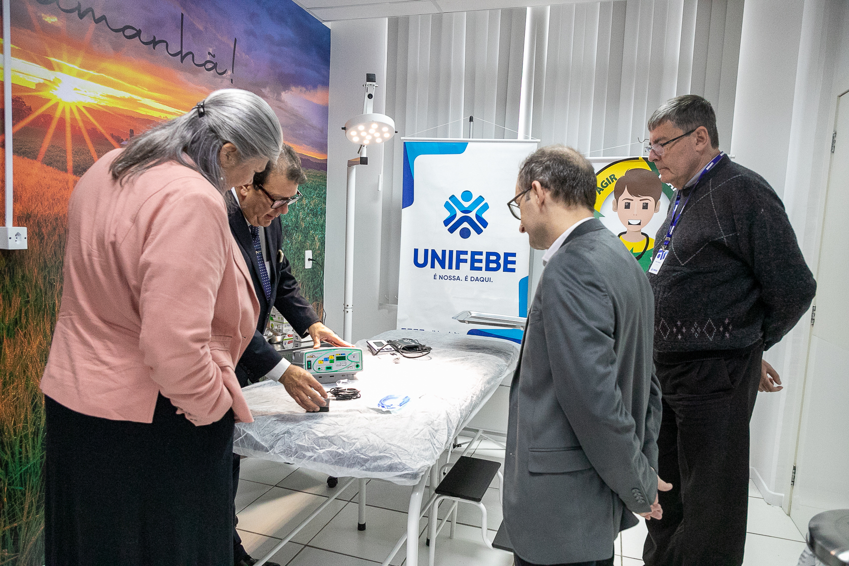 Em parceria com a UNIFEBE, Secretaria Municipal de Saúde inaugura sala de pequenas cirurgias