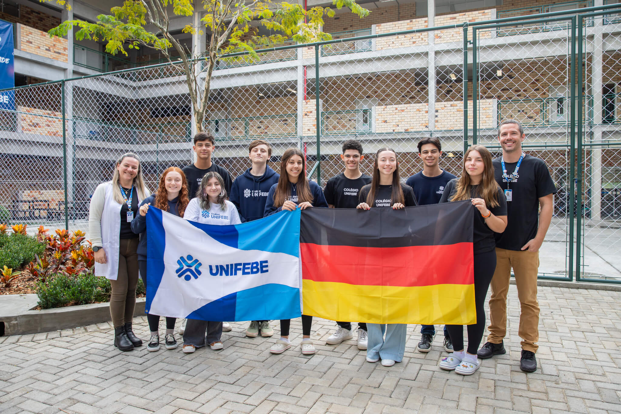 Representantes do Colégio UNIFEBE se preparam para período de intercâmbio na Alemanha