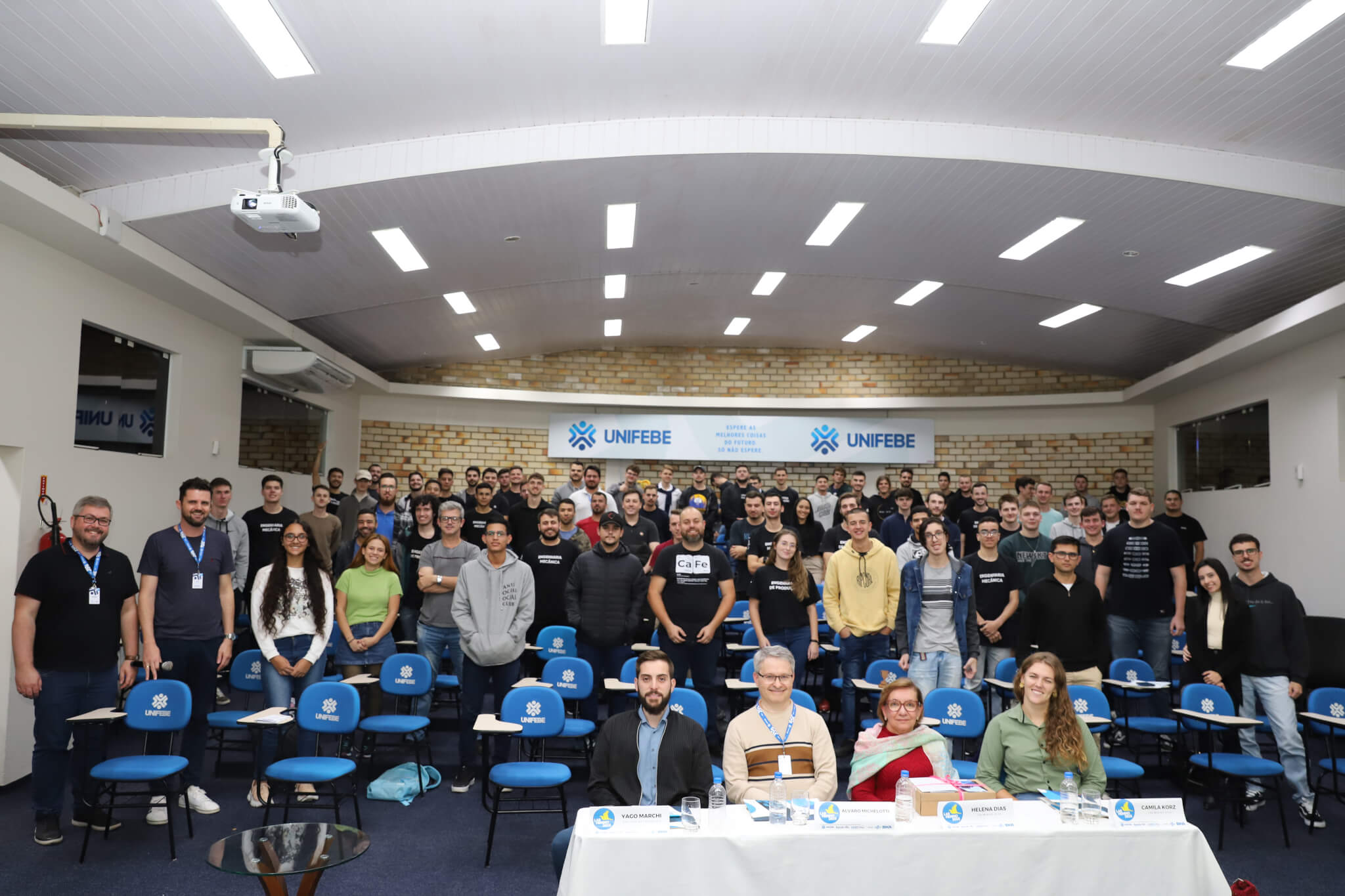 Acadêmicos de Engenharia de Produção e Engenharia Mecânica da UNIFEBE propõem melhorias para Lar Menino Deus