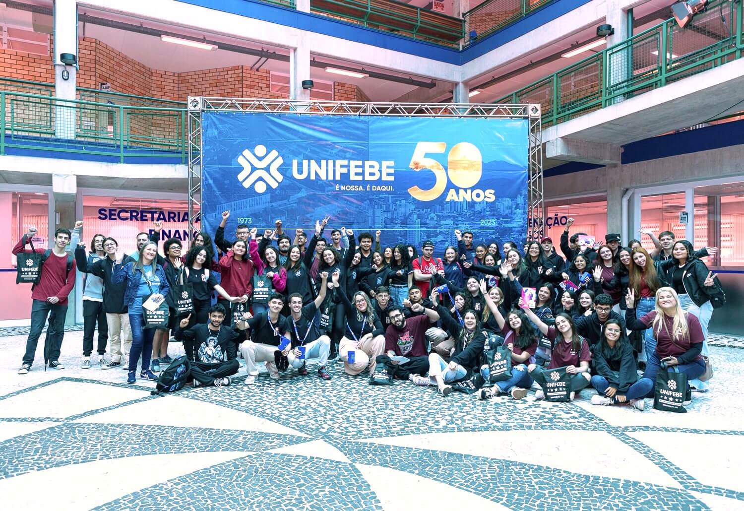 UNIFEBE Profissões reúne mais de 3 mil estudantes do Ensino Médio de Brusque e região