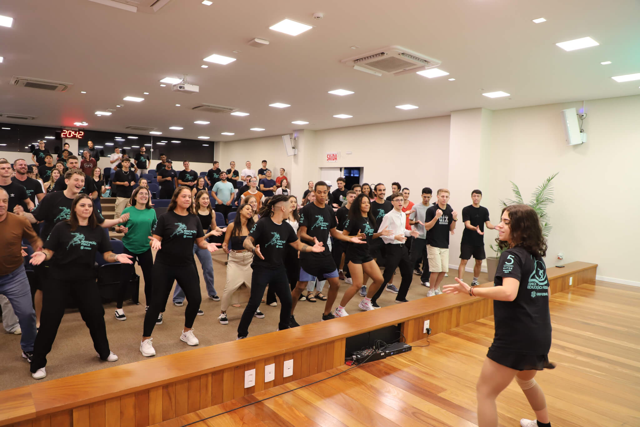 Cultura e Movimento são temas da tradicional aula de apresentação do curso de Educação Física