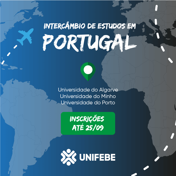 Inscrições abertas para intercâmbio de estudos em Portugal