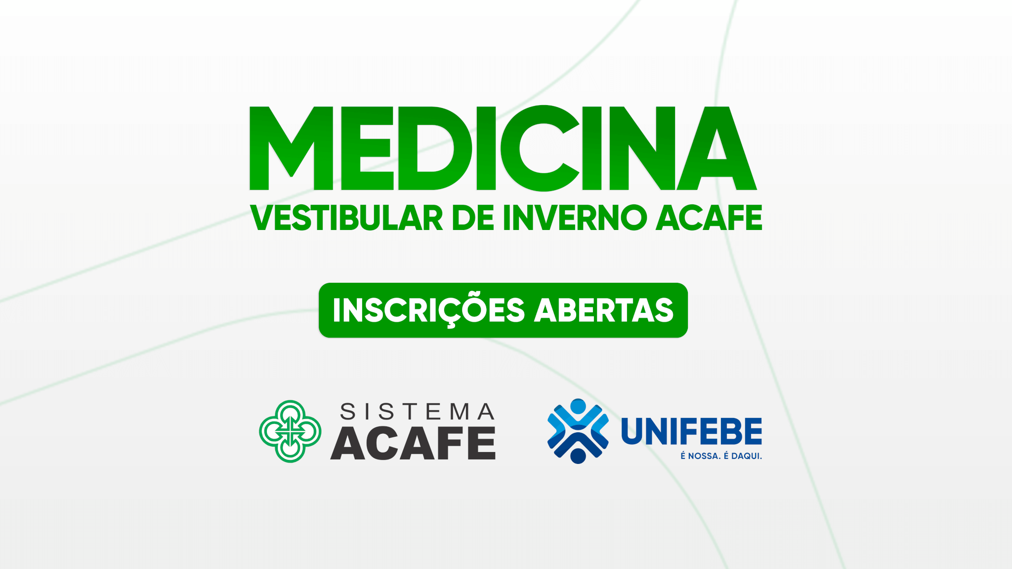 Inscrições abertas para o vestibular de Medicina UNIFEBE 2021.2