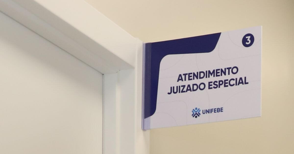 Juizado Especial Cível da UNIFEBE tem horários disponíveis ao público