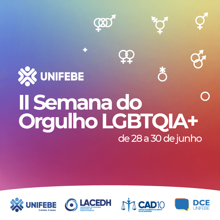 Lançamento de livro abrirá a Semana do Orgulho LGBTQIA+ da UNIFEBE