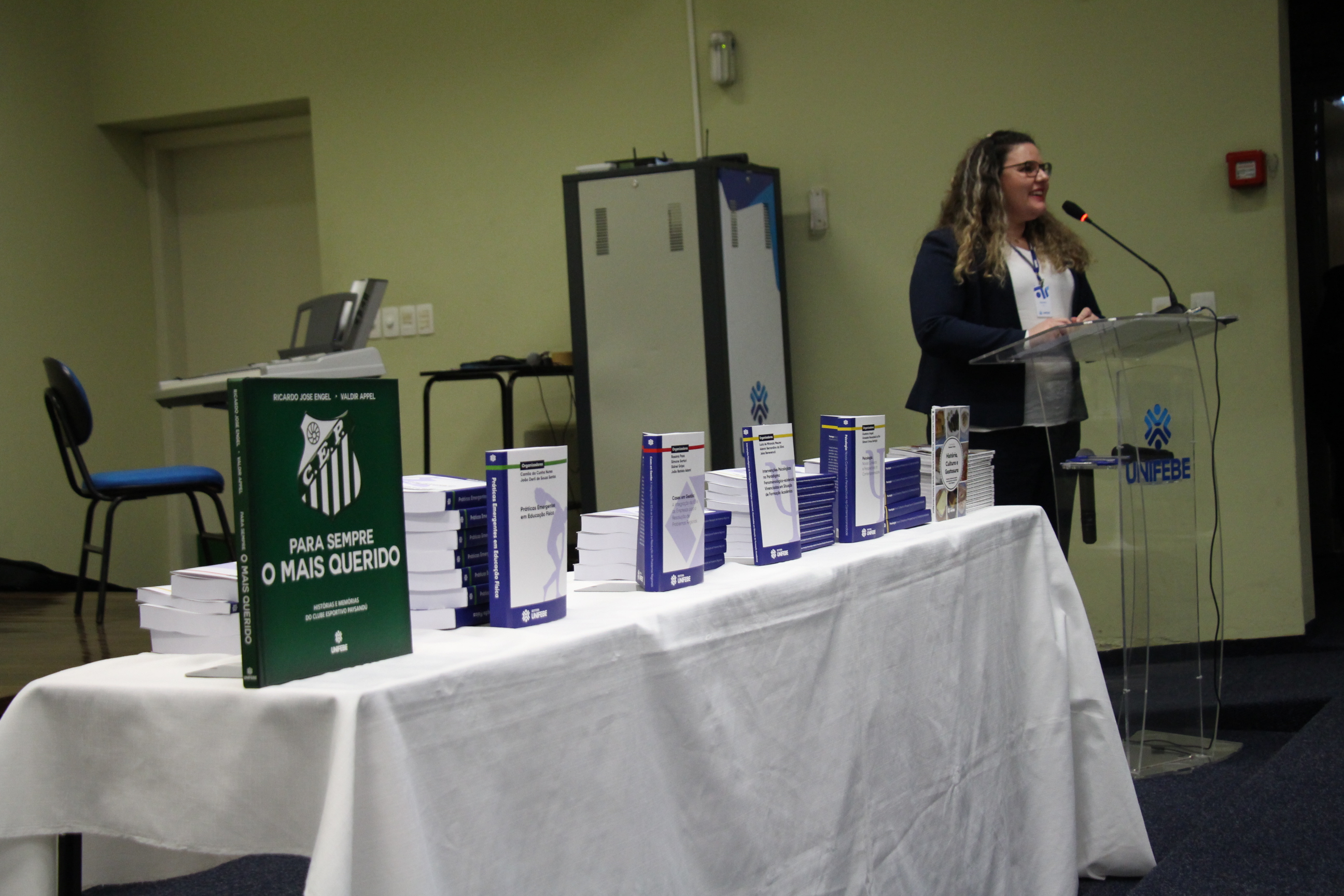 Lançamento de Livros da Editora UNIFEBE