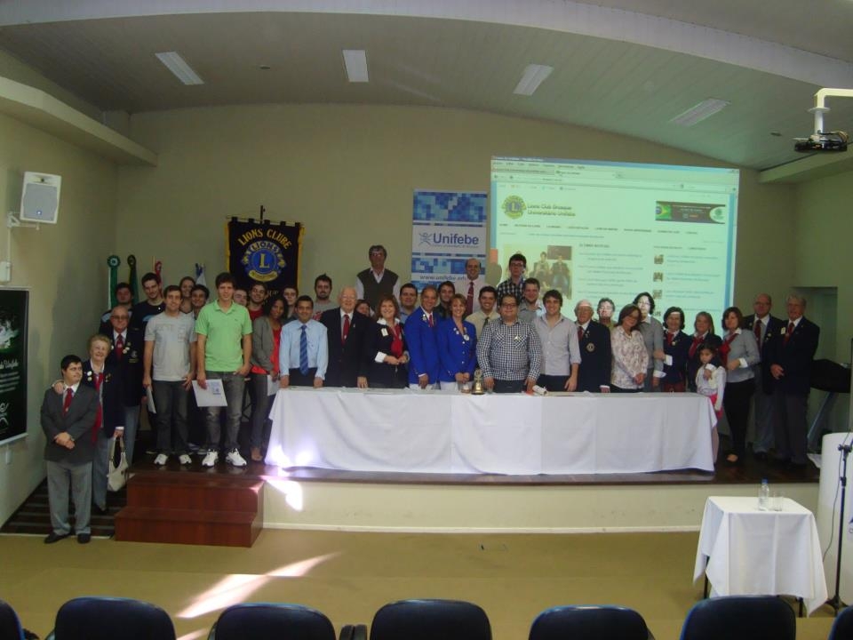 Lions UNIFEBE recebe carta constituinte