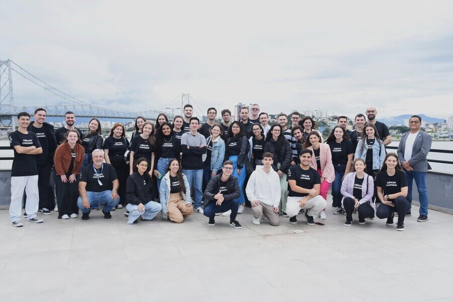 Ciências Contábeis UNIFEBE visita Conselho Regional de Contabilidade de Santa Catarina
