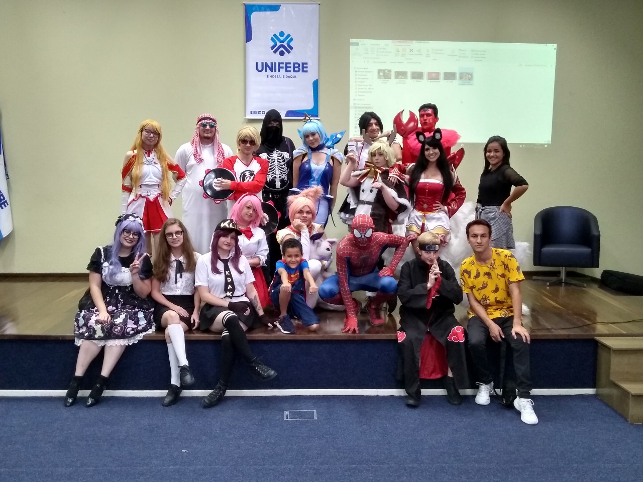 Mais de 200 pessoas prestigiaram evento de Cosplay na UNIFEBE