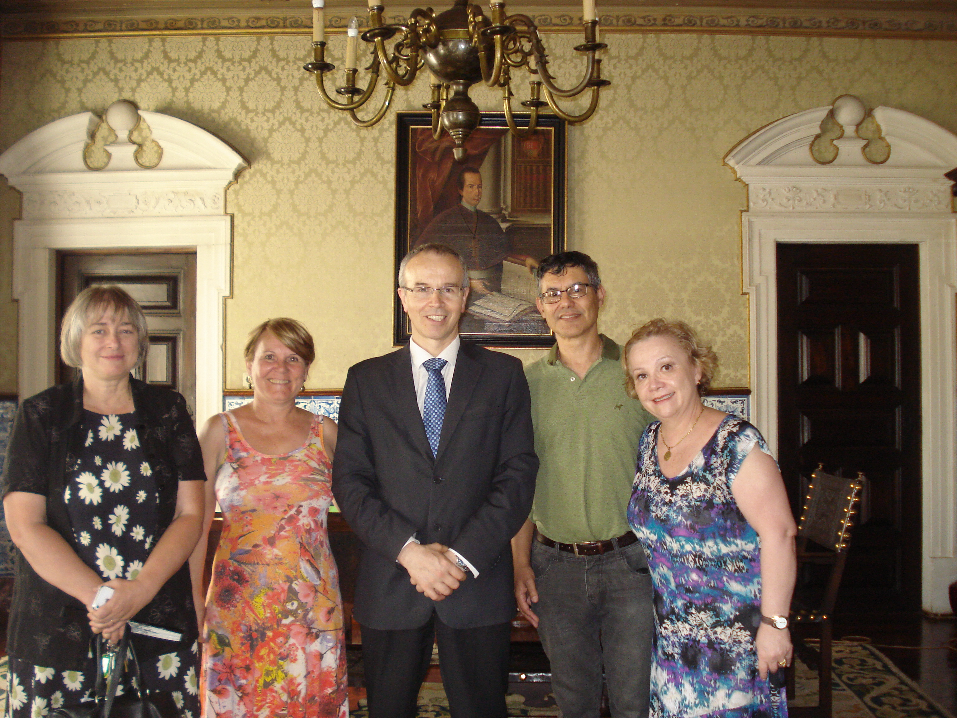 Presidente do Comitê de Sustentabilidade visita Universidade de Coimbra em Portugal