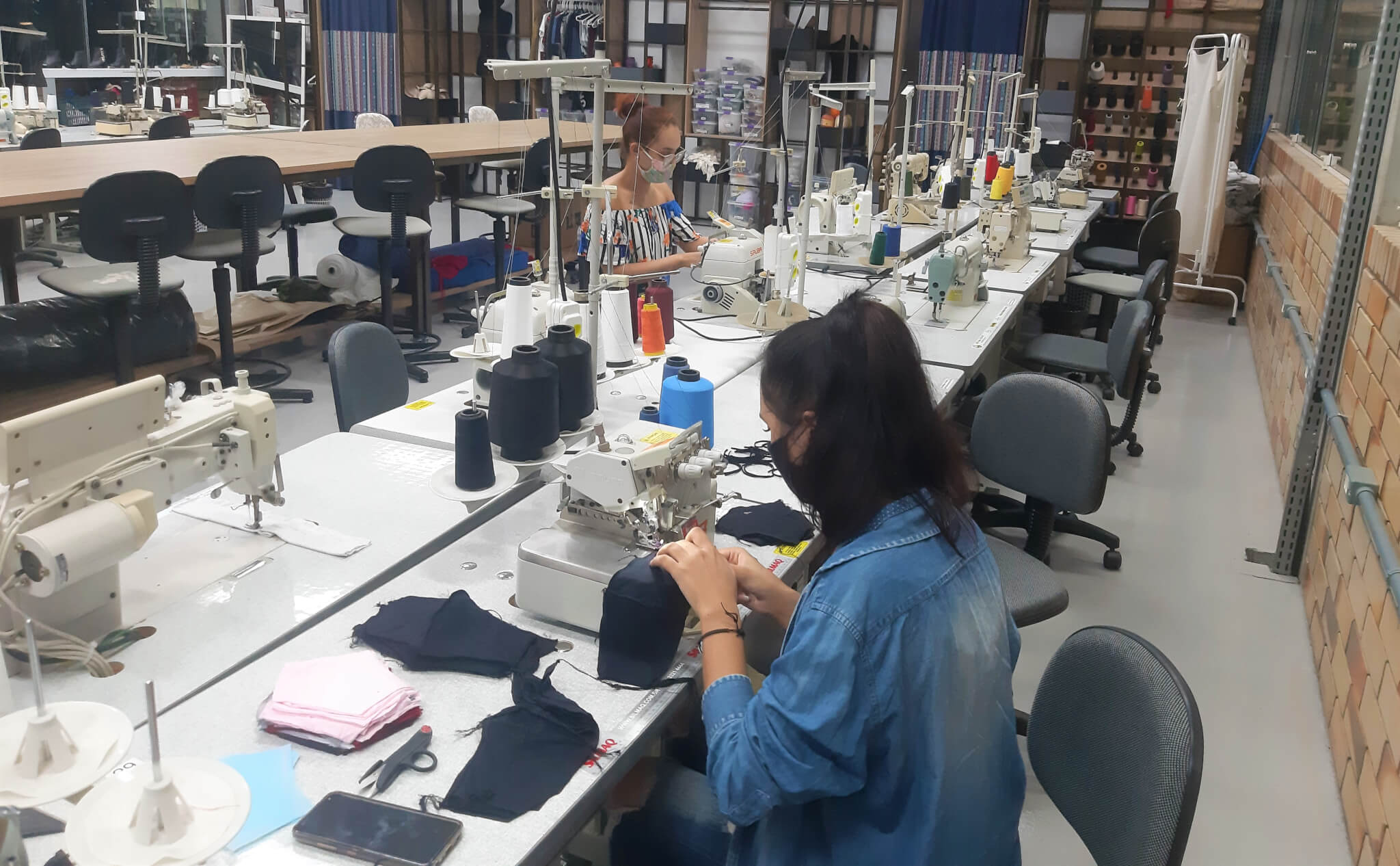 Máscaras produzidas em projeto de extensão podem ser entregues na UNIFEBE