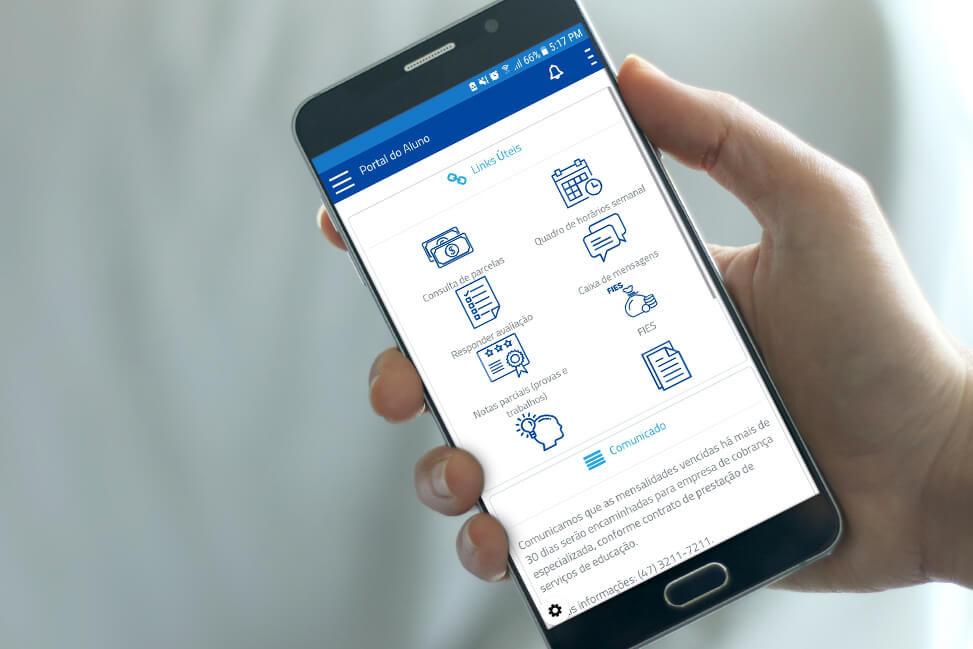 Aplicativo da Central do Aluno está disponível para download