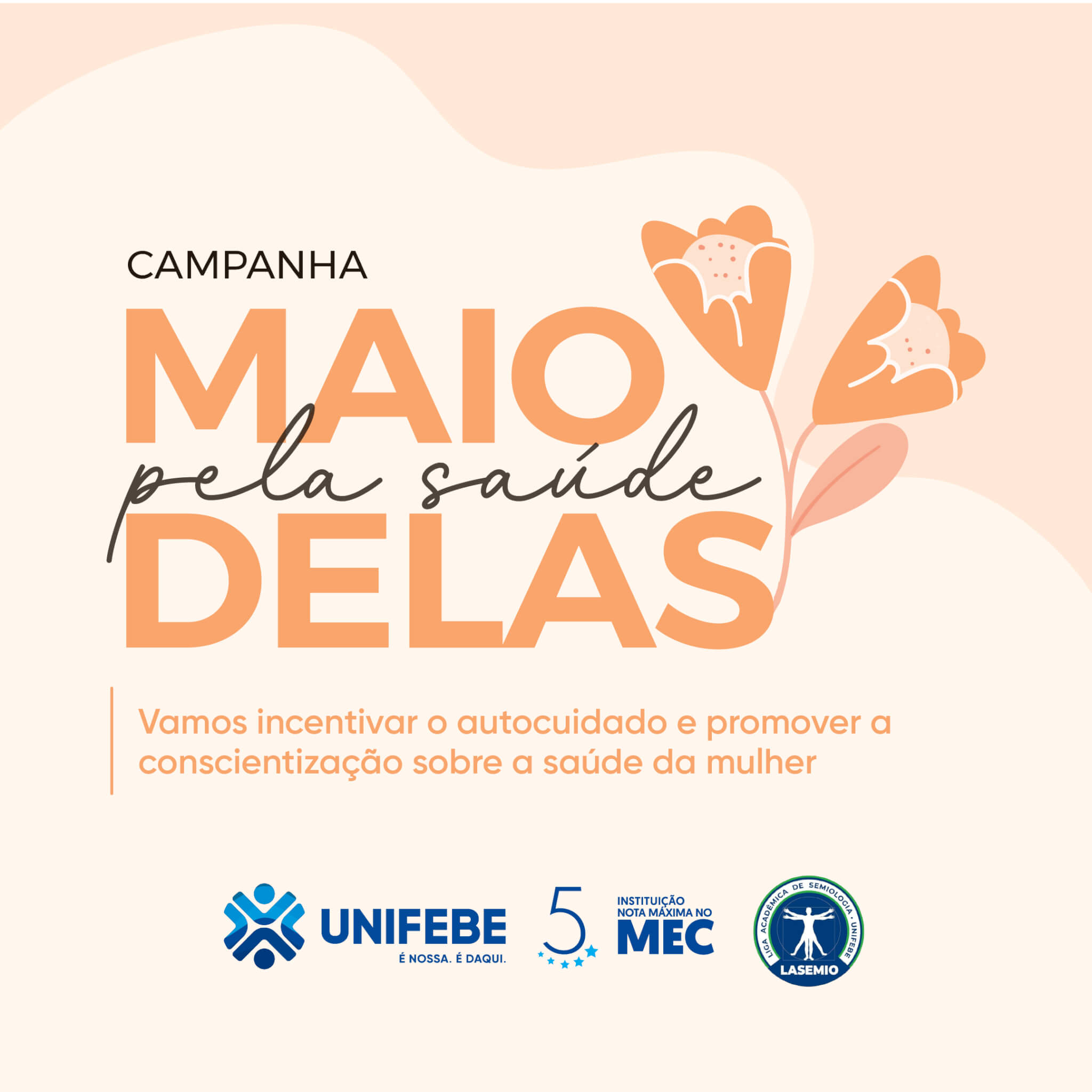 Campanha Maio Pela Saúde Delas arrecada itens de higiene pessoal para a Rede Feminina de Combate ao Câncer