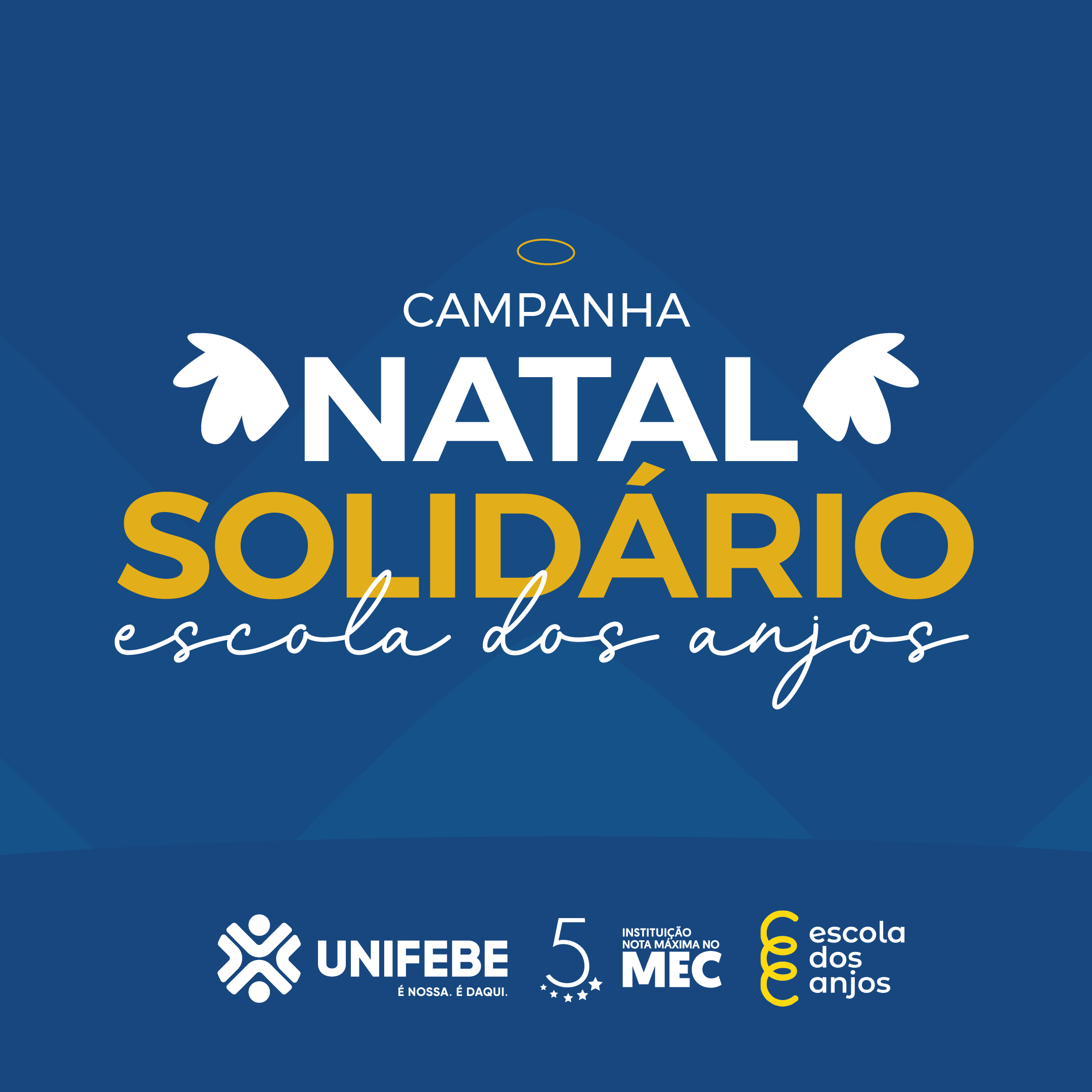 Cursos de Gestão da UNIFEBE promovem campanha de arrecadação de donativos para o Projeto Escola dos Anjos