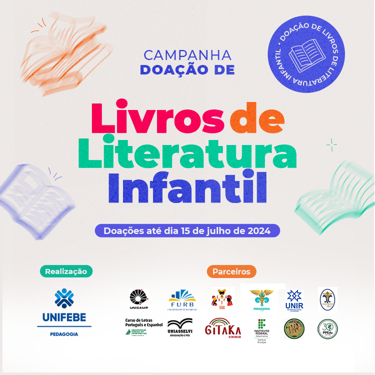 UNIFEBE lança campanha de doação de livros de literatura infantil para escolas afetadas no Rio Grande do Sul