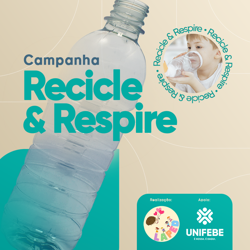 Liga Acadêmica de Pediatria da UNIFEBE lança campanha de arrecadação de garrafas pet