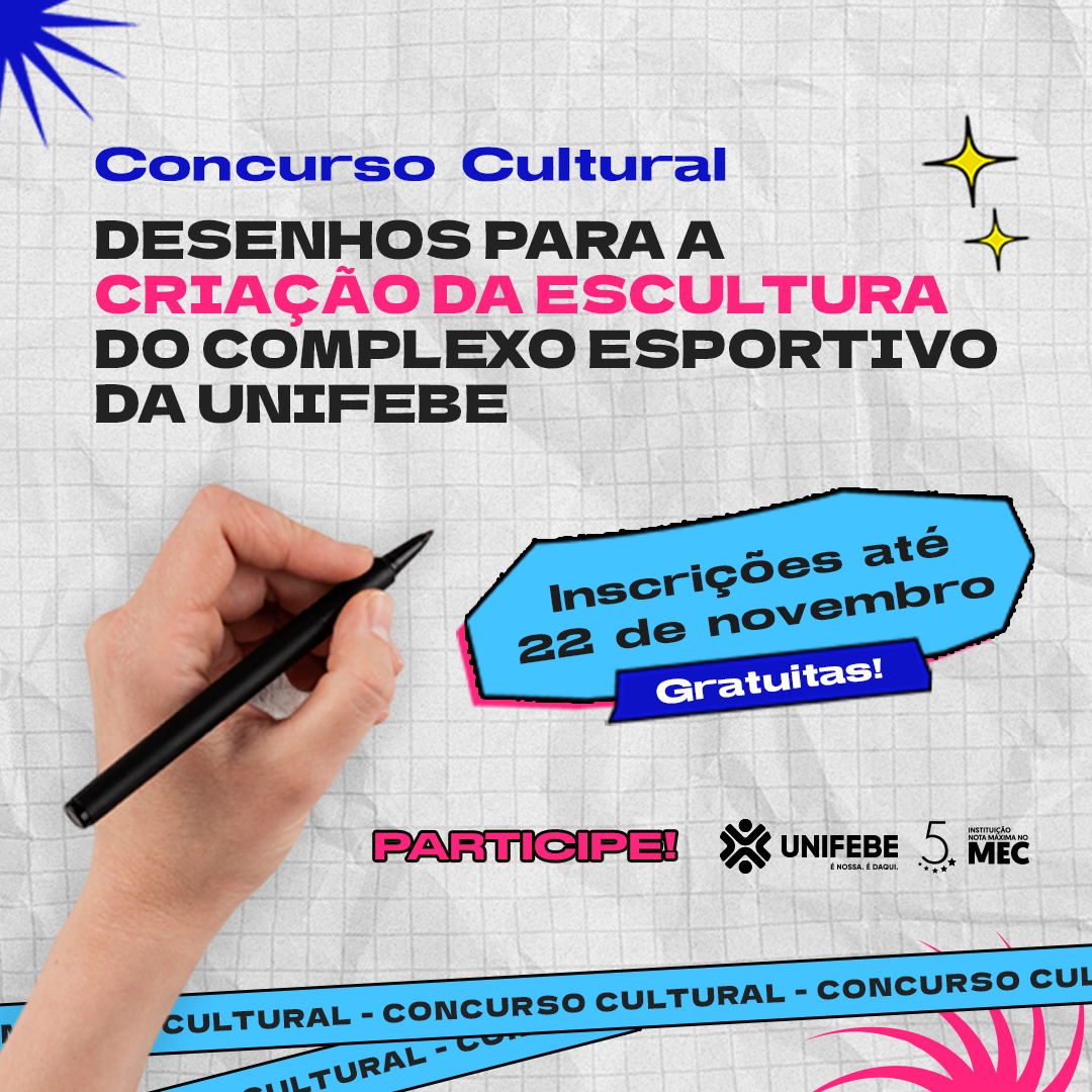 UNIFEBE lança concurso de desenhos para criação de escultura